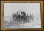 Plate 081 - The Helen (?boat) and crew by Clyde F. Baldwin