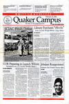 Quaker Campus, February 22, 2001 (vol. 87, issue 17)