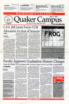 Quaker Campus, April 5, 2001 (vol. 87, issue 23) by Whittier College