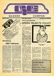 Quaker Campus, May 10, 1984 (vol. 70, issue 22) by Whittier College