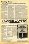 Quaker Campus, April 10, 1986 (vol. 72, issue 21) by Whittier College