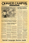 Quaker Campus, April 24, 1986 (vol. 72, issue 23) by Whittier College