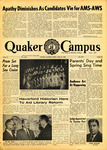 Quaker Campus, April 22, 1966 (vol. 52, issue 22) by Whittier College