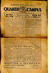 Quaker Campus, October 06, 1914 (vol. 1, issue 6) by Whittier College