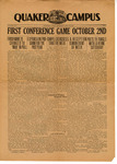 Quaker Campus, September 30, 1926 (vol. 13, issue 4) by Whittier College