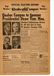 Quaker Campus, October 27, 1944 (vol. 31, issue 7) by Whittier College