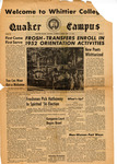 Quaker Campus, September 19, 1952 (vol. 39, issue 1)