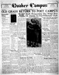 Quaker Campus, November 11, 1936 (vol. 23, issue 9) by Whittier College