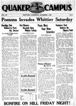 Quaker Campus, November 4, 1920 (vol. 7, issue 5) by Whittier College