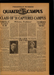 Quaker Campus, September 8, 1927 (vol. 14, issue 1)