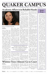 Quaker Campus, February 26, 2026 (vol. 24, issue 9) by Whittier College